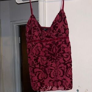 Mossimo burn out velvet M